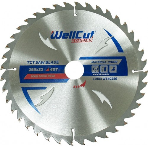 Пильный диск WellCut Standart 250х32 40Т